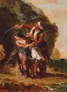 Eugene Delacroix Bride of Abydos painting
